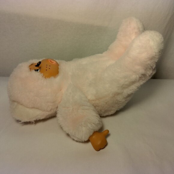 Vintage Pink Monkey Thumbsucker Stuffed Animal Plush Toy 1992 Freckles 10" - Picture 8 of 16